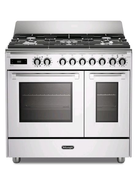 Bassano 90cm Electric Multifunctional cooker with gas hob