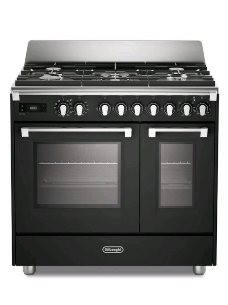 Bassano 90cm Electric Multifunctional cooker with gas hob Anthracite