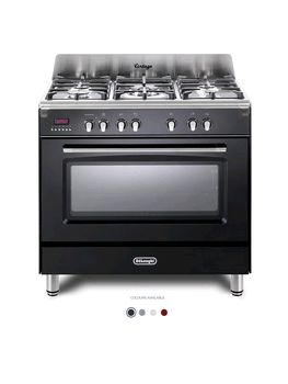 Delonghi Cookers Delonghi vintage 90cm single cavity dual fuel range cooker