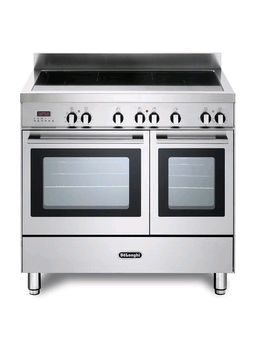 Delonghi Cookers Delonghi modern 90cm twin cavity induction range cooker