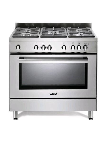 Delonghi modern 90cm single cavity Gas range cooker