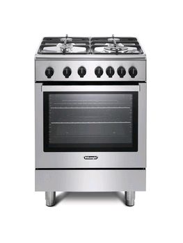 Delonghi Cookers Delonghi modern 60cm single cavity gas range-style cooker