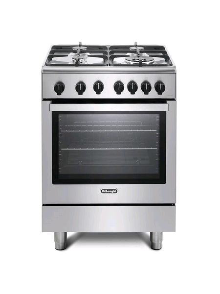 Delonghi modern 60cm single cavity gas range-style cooker