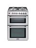 Delonghi modern 60cm double cavity dual fuel range-style cooker