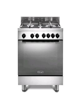 Delonghi Cookers Delonghi modern 60cm single cavity dual fuel range-style cooker