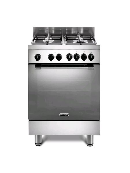 Delonghi modern 60cm single cavity dual fuel range-style cooker