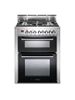 Delonghi modern 70cm double cavity dual fuel range-style cooker