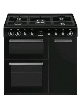 Smeg concert 90cm dual fuel range cooker