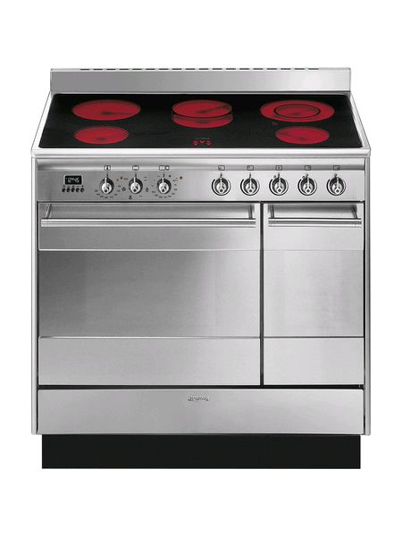 concert 90cm electric ceramic range cooker