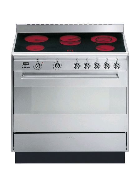 concert 90cm electric ceramic range cooker